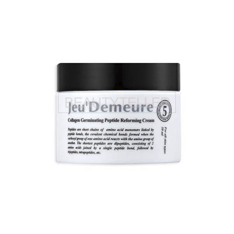 Пептидный омолаживающий крем Jeu'Demeure Collagen Germinating Peptide Reforming Cream