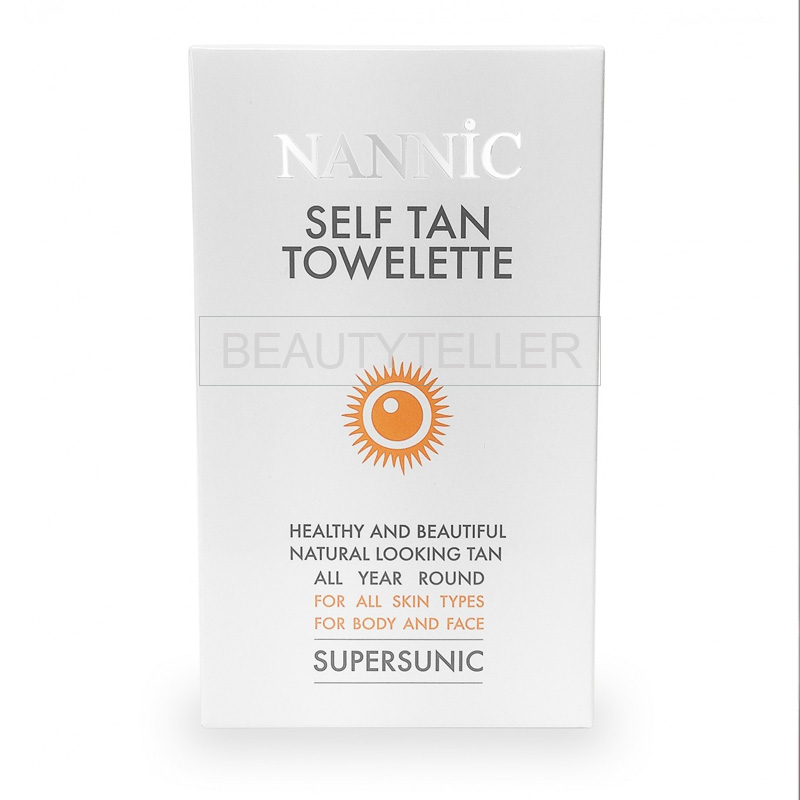 Салфетки для автозагара Nannic Supersunic Towelette