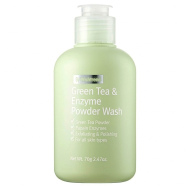 Энзимная пудра с зелёным чаем By Wishtrend Green Tea & Enzyme Powder Wash